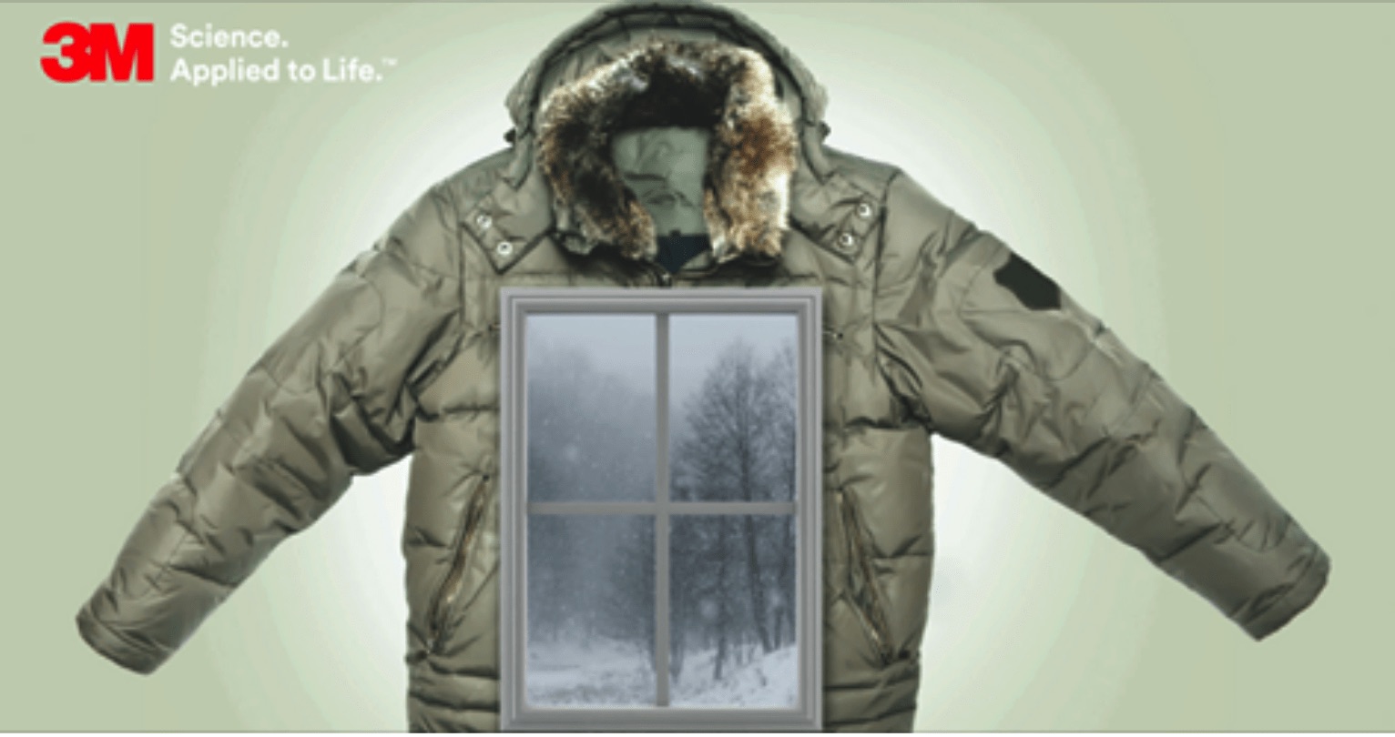 3M Insulating Window Film – A Winter Jacket for Inefficient Windows