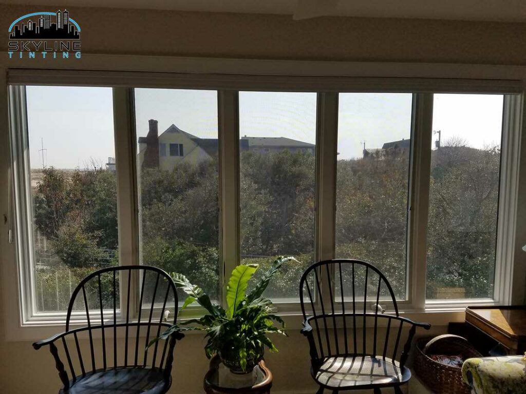 home windows with very light window tint installed