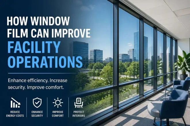 3 Ways Commercial Window Film Can Improve Facility Operations